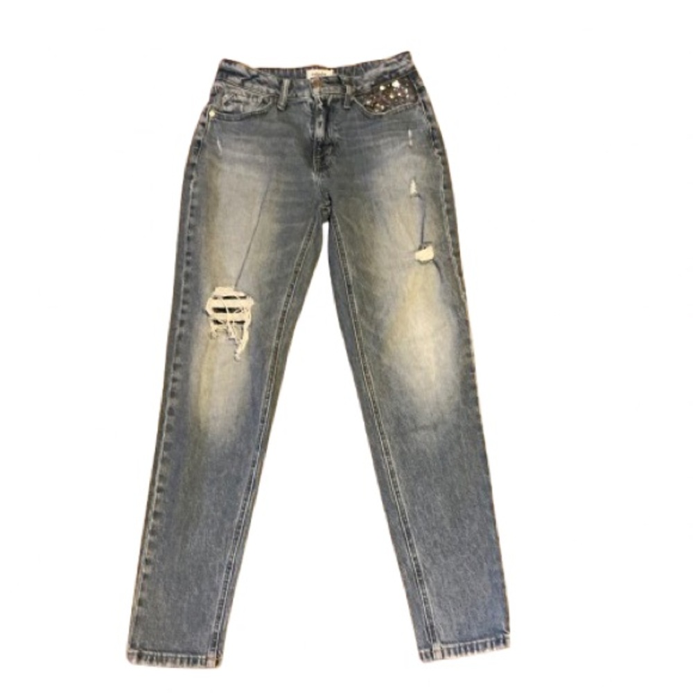 Edgely 90s taper high rise jeans